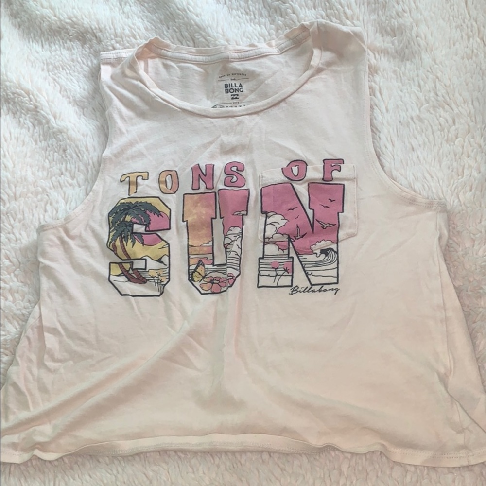 xs billabong tank top!!